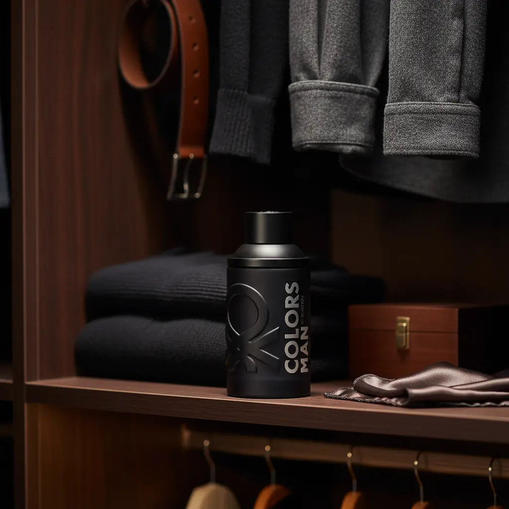Colors Man Black Eau de Toilette Masculino - Benetton - Universo do Perfume