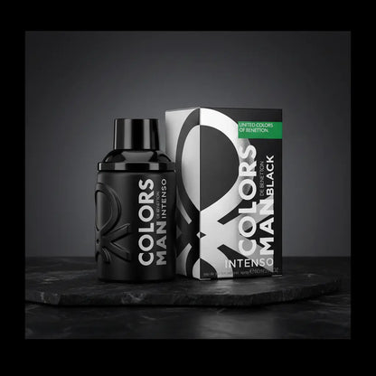 Colors Man Black Intenso Eau de Parfum Masculino - Benetton - Universo do Perfume
