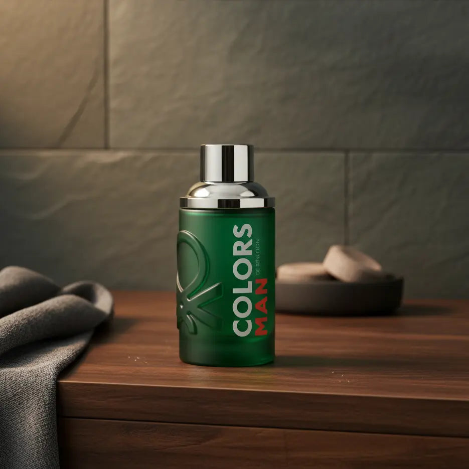 Colors Man Green Eau de Toilette Masculino - Benetton - Universo do Perfume