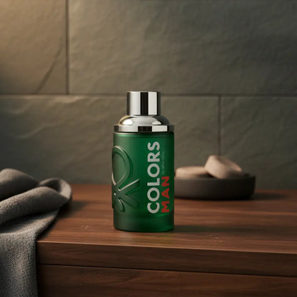 Colors Man Green Eau de Toilette Masculino - Benetton - Universo do Perfume