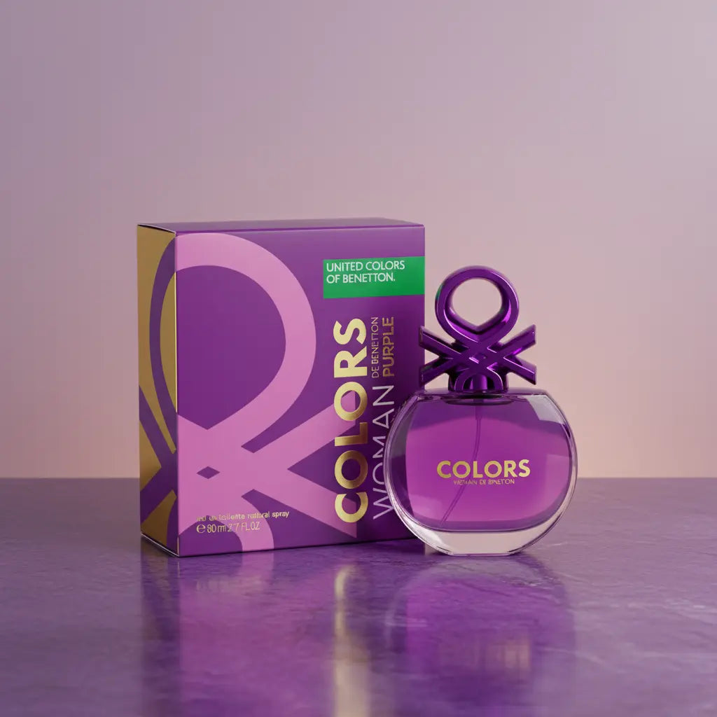 Colors Purple Eau de Toilette Feminino - Benetton - Universo do Perfume