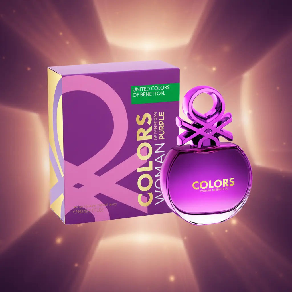 Colors Purple Eau de Toilette Feminino - Benetton - Universo do Perfume