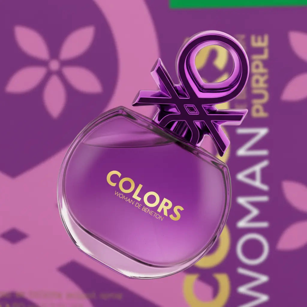Colors Purple Eau de Toilette Feminino - Benetton - Universo do Perfume