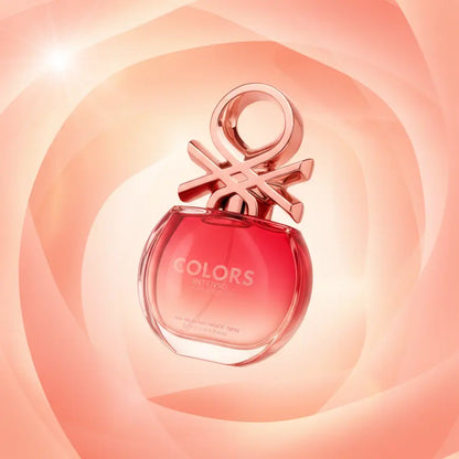 Colors Rose Intenso Eau de Parfum Feminino - Benetton - Universo do Perfume