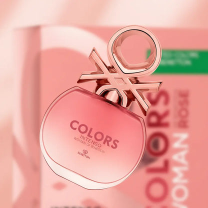 Colors Rose Intenso Eau de Parfum Feminino - Benetton - Universo do Perfume