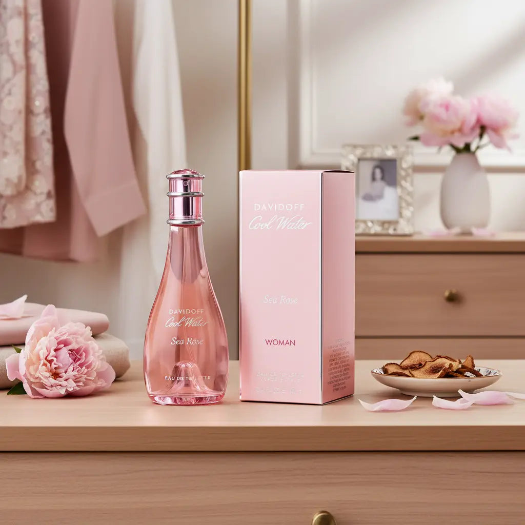 Cool Water Sea Rose Eau de Toilette Feminino - Davidoff - Universo do Perfume