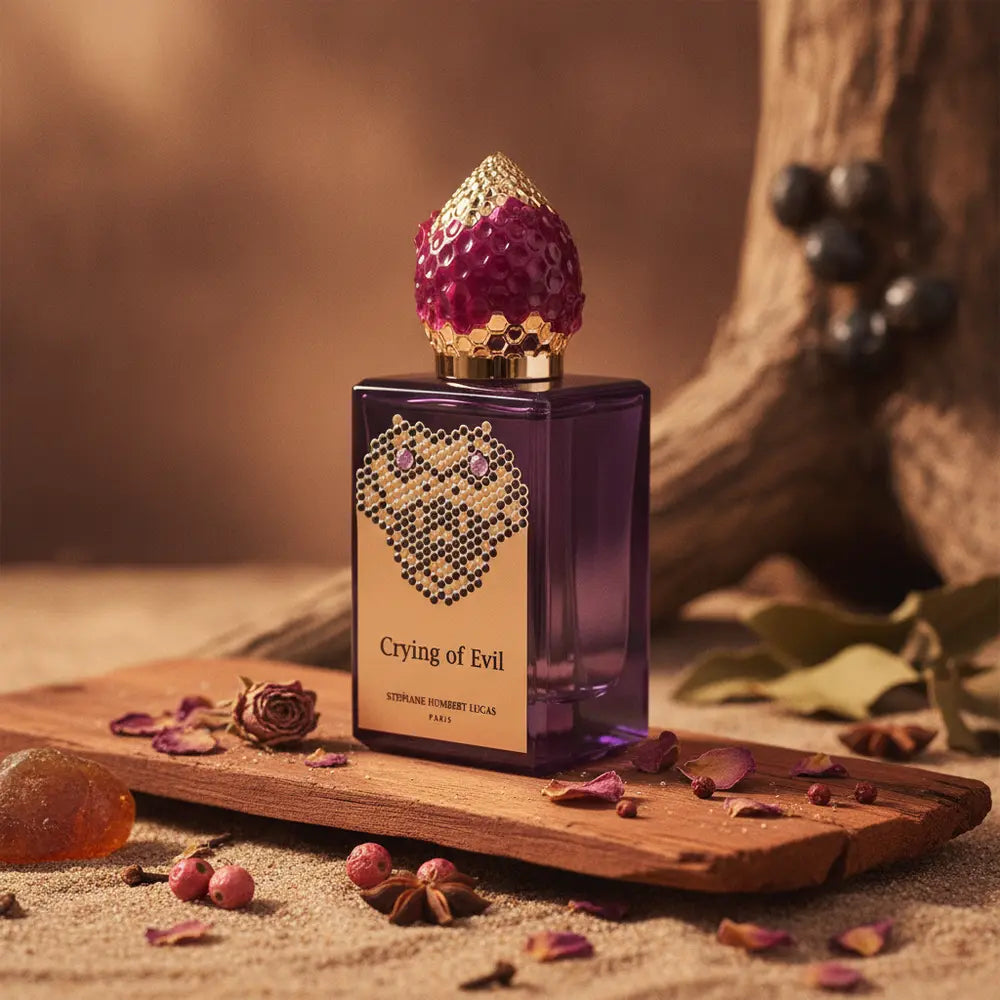 Perfume Crying of Evil Eau de Parfum Unissex - Stéphane Humbert Lucas em composição olfativa inspirada na fragrância