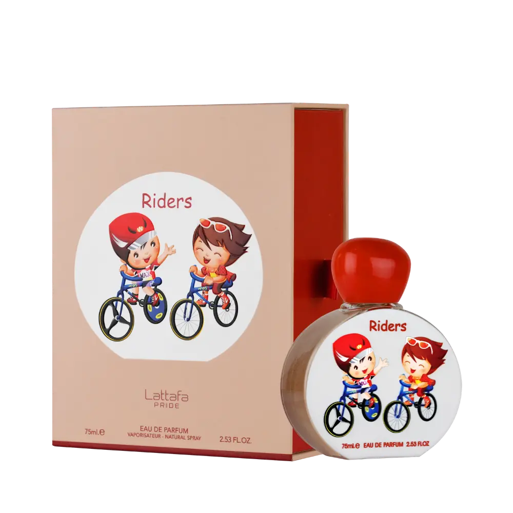 Riders Lattafa Pride Kids Eau de Parfum Infantil - Lattafa 75ml - Universo do Perfume