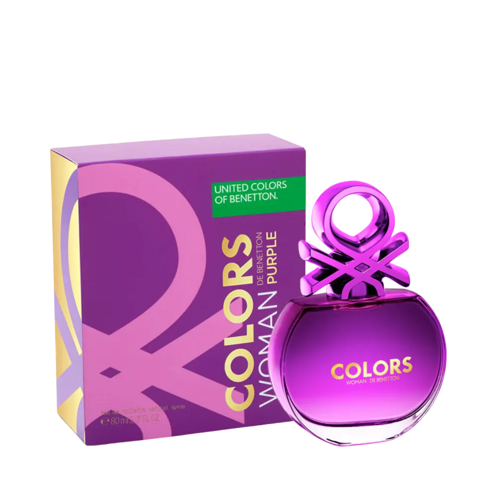 Colors Purple Eau de Toilette Feminino - Benetton - Universo do Perfume