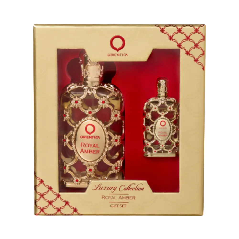 Kit Orientica Luxury Collection Royal Amber Eau de Parfum Unissex - Orientica - Universo do Perfume