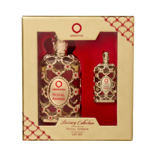 Kit Orientica Luxury Collection Royal Amber Eau de Parfum Unissex - Orientica - Universo do Perfume