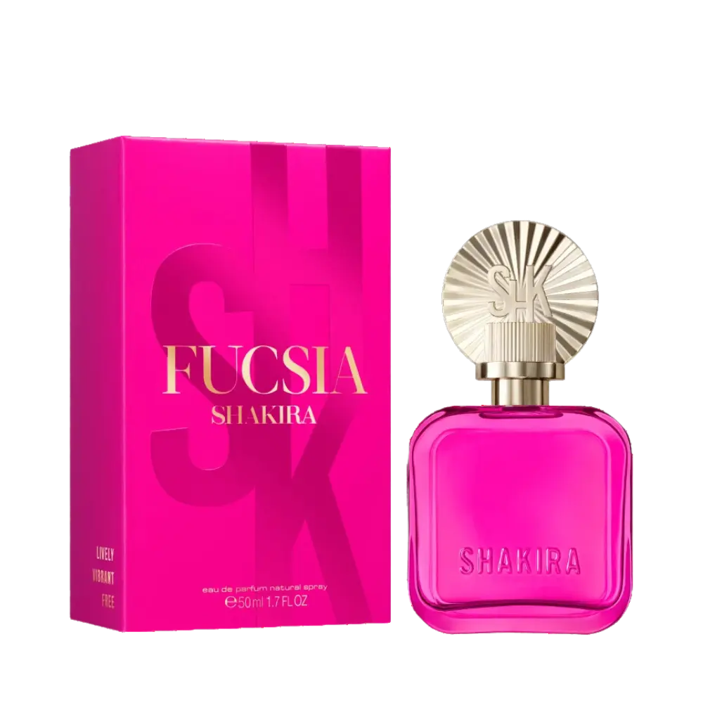 Fucsia Eau de Parfum Feminino - Shakira - Universo do Perfume