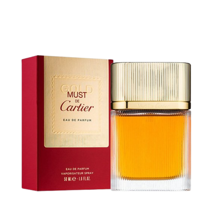Must de Cartier Gold Eau de Parfum Feminino - Cartier - Universo do Perfume