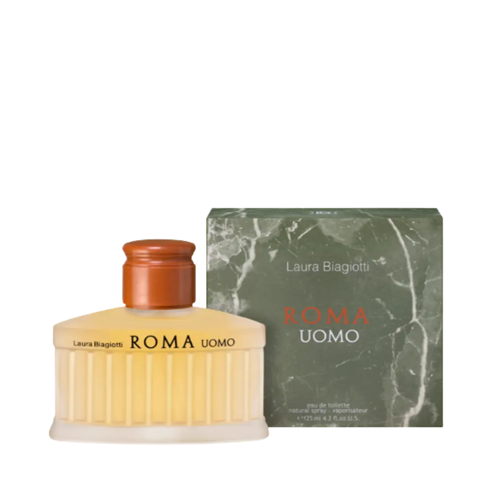 Roma Uomo Eau de Toilette Masculino - Laura Biagiotti - Universo do Perfume