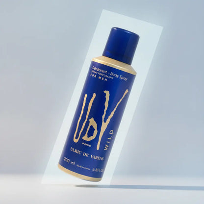 Desodorante UDV Wild Masculino 200ml - Ulric de Varens - Universo do Perfume