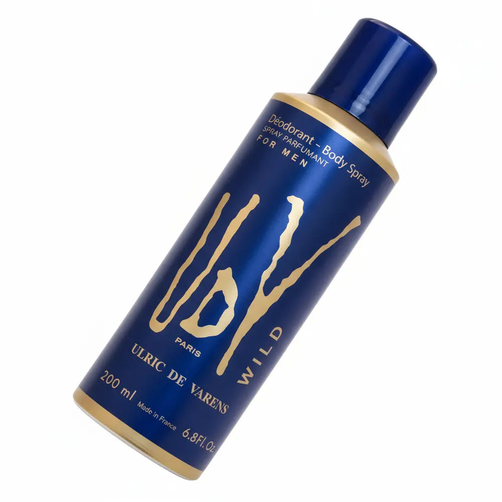 Desodorante UDV Wild Masculino 200ml - Ulric de Varens - Universo do Perfume