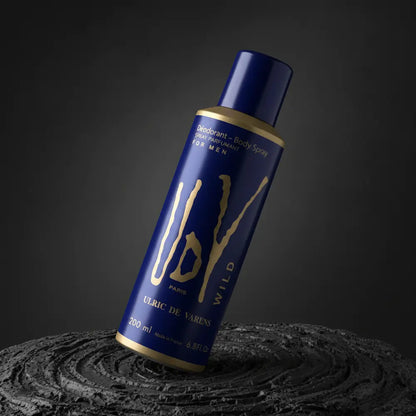 Desodorante UDV Wild Masculino 200ml - Ulric de Varens - Universo do Perfume