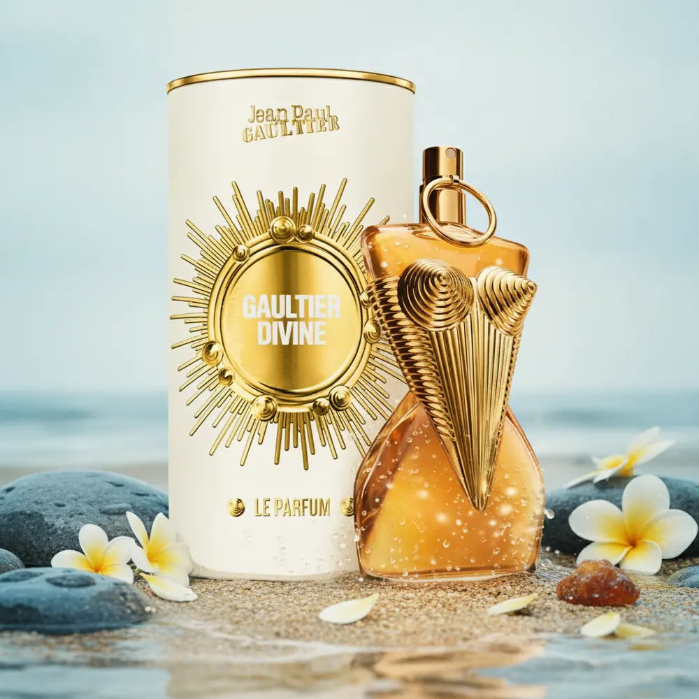 Perfume Divine Le Parfum Eau de Parfum Feminino - Jean Paul Gaultier em composição olfativa inspirada na fragrância