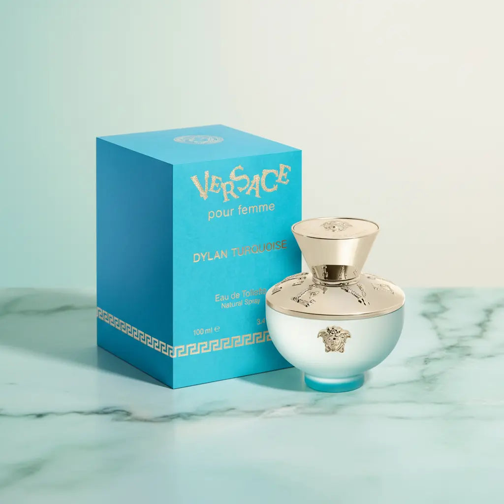 Dylan Turquoise Pour Femme Eau de Toilette Feminino - Versace - Universo do Perfume