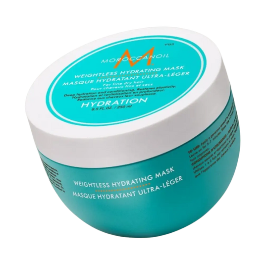 Weightless Hydrating Mask Tratamento Capilar para Cabelos Finos e Secos - Moroccanoil - Universo do Perfume