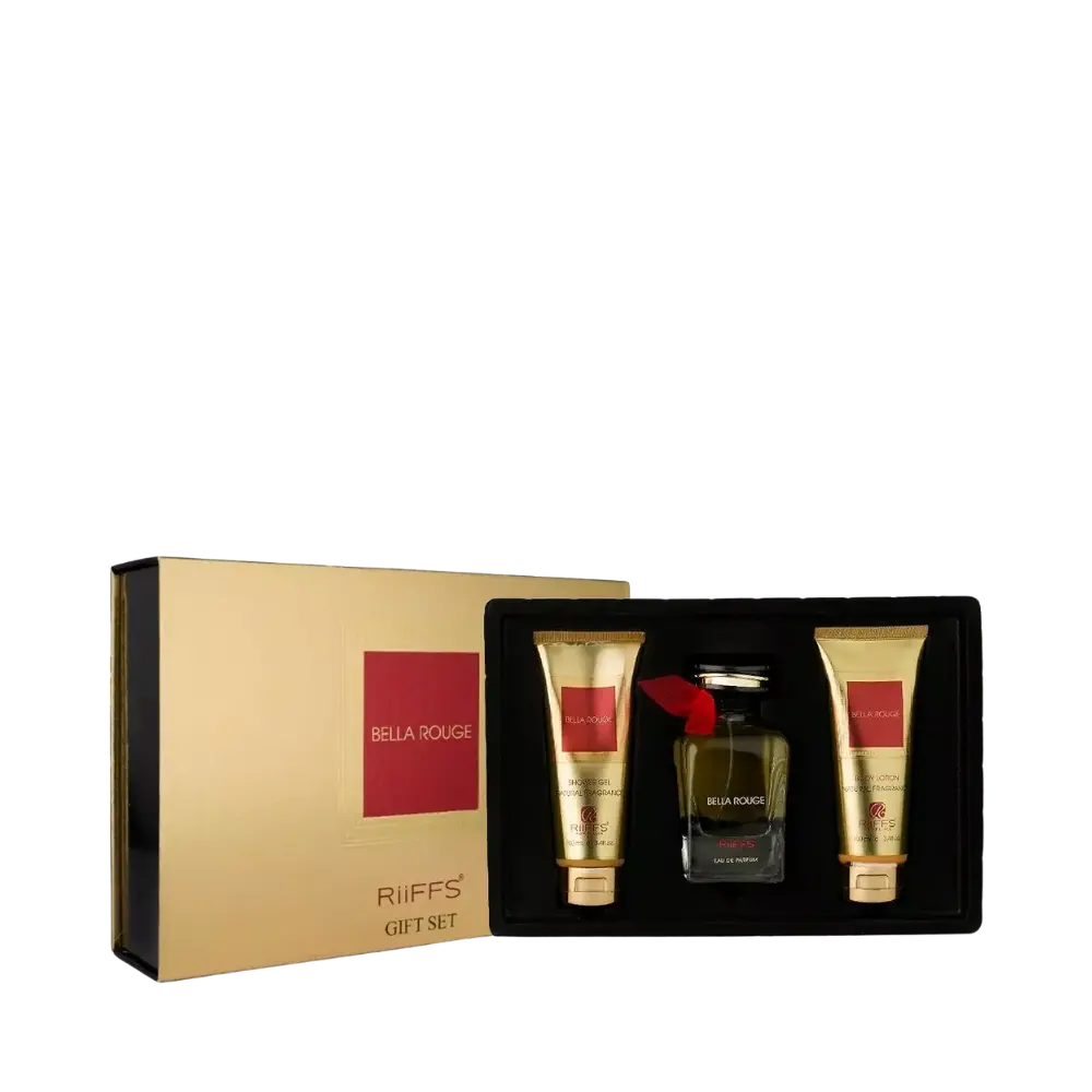 Kit Bella Rouge Eau de Parfum Feminino - Riiffs - Universo do Perfume
