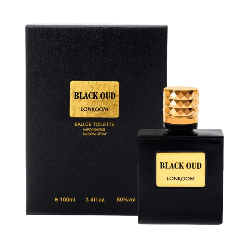 Black Oud Eau de Toilette Masculino - Lonkoom - Universo do Perfume
