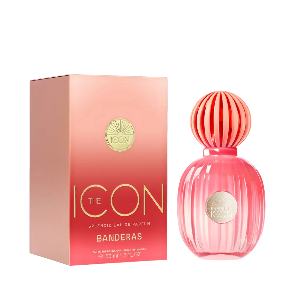 The Icon Splendid Eau de Parfum Feminino - Antonio Banderas - Universo do Perfume