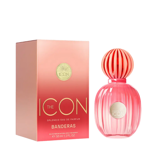 The Icon Splendid Eau de Parfum Feminino - Antonio Banderas - Universo do Perfume