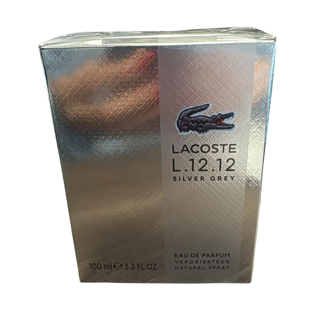 L.12.12 Silver Grey Eau de Parfum Masculino - Lacoste - Universo do Perfume