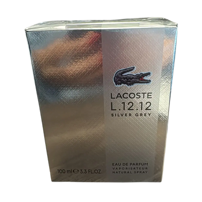 L.12.12 Silver Grey Eau de Parfum Masculino - Lacoste - Universo do Perfume