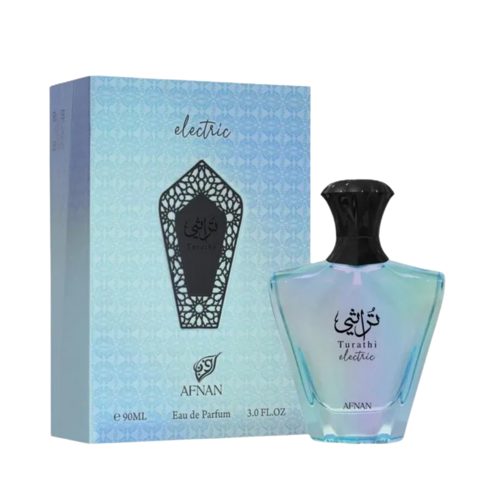 Turathi Electric Eau de Parfum Unissex - Afnan - Universo do Perfume