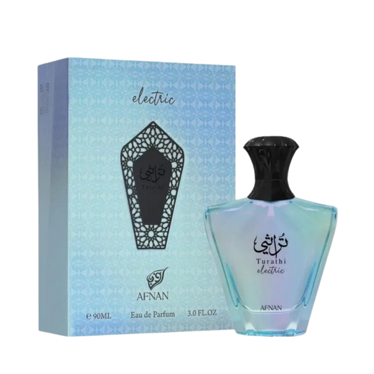 Turathi Electric Eau de Parfum Unissex - Afnan - Universo do Perfume