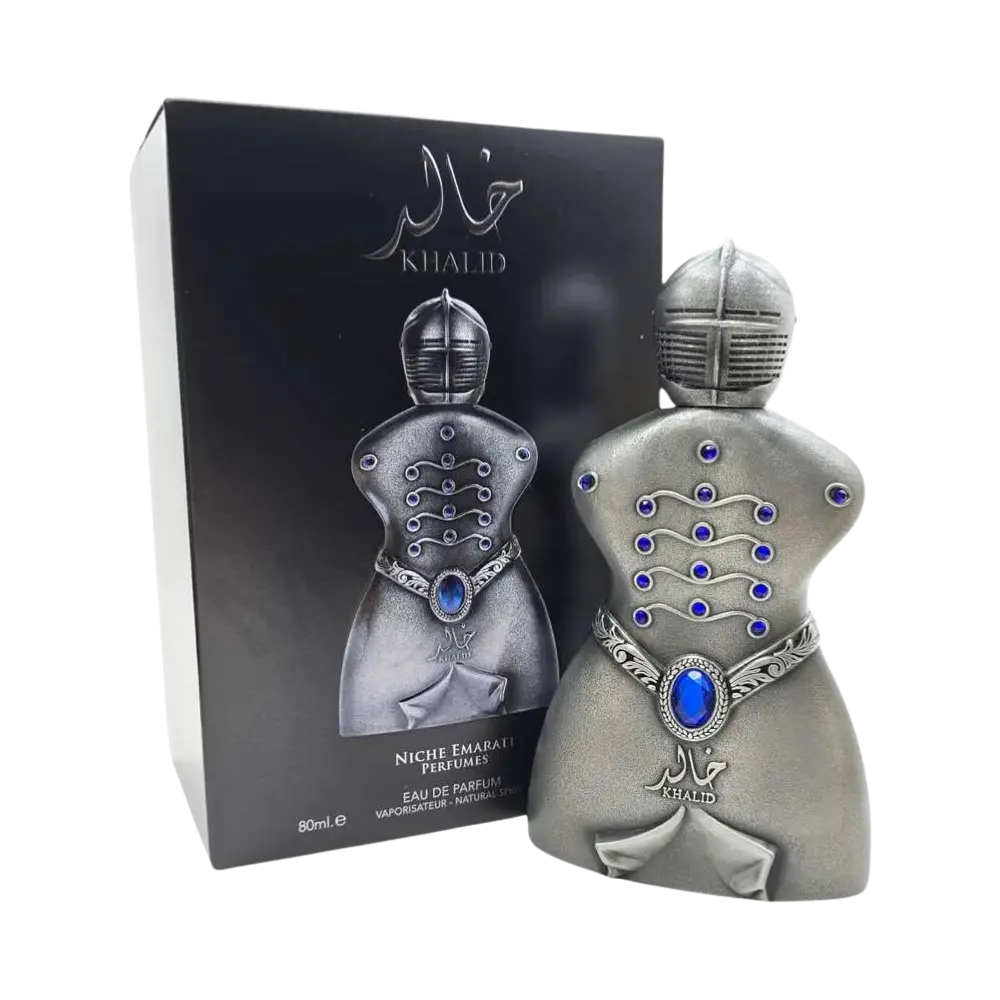 Khalid Eau de Parfum Masculino - Lattafa 80ml - Universo do Perfume