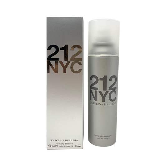 212 NYC Refreshing Desodorante Feminino - Carolina Herrera - Universo do Perfume