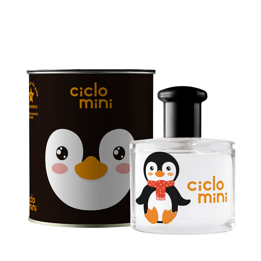 Ciclo Mini Água de Colônia Pingucho Infantil Unissex - Ciclo Cosméticos