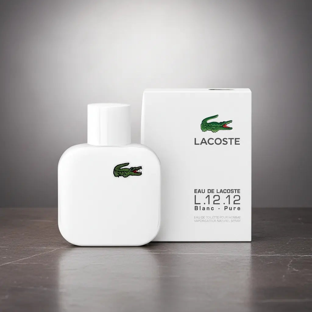 Eau de Lacoste L.12.12 Blanc Pure Eau de Toilette Masculino - Lacoste - Universo do Perfume