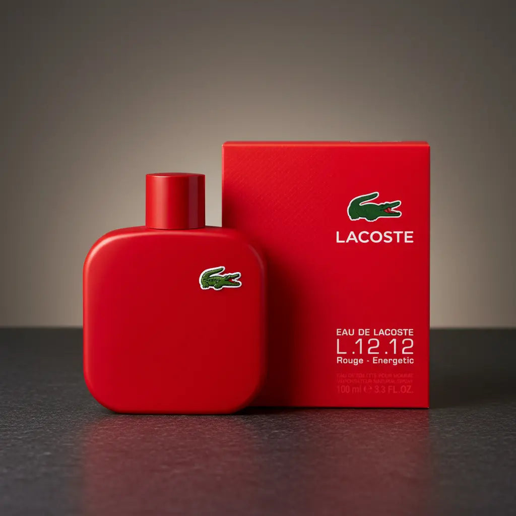 Eau de Lacoste L.12.12 Rouge Eau de Toilette Masculino - Lacoste - Universo do Perfume