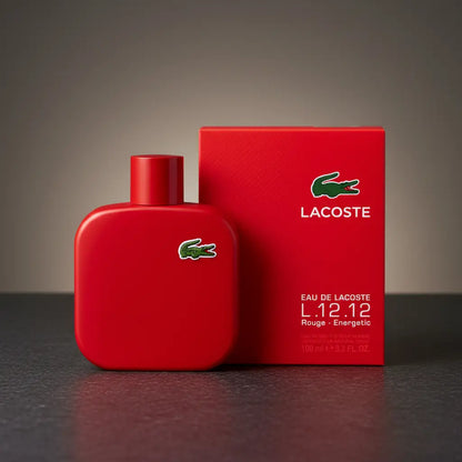 Eau de Lacoste L.12.12 Rouge Eau de Toilette Masculino - Lacoste - Universo do Perfume