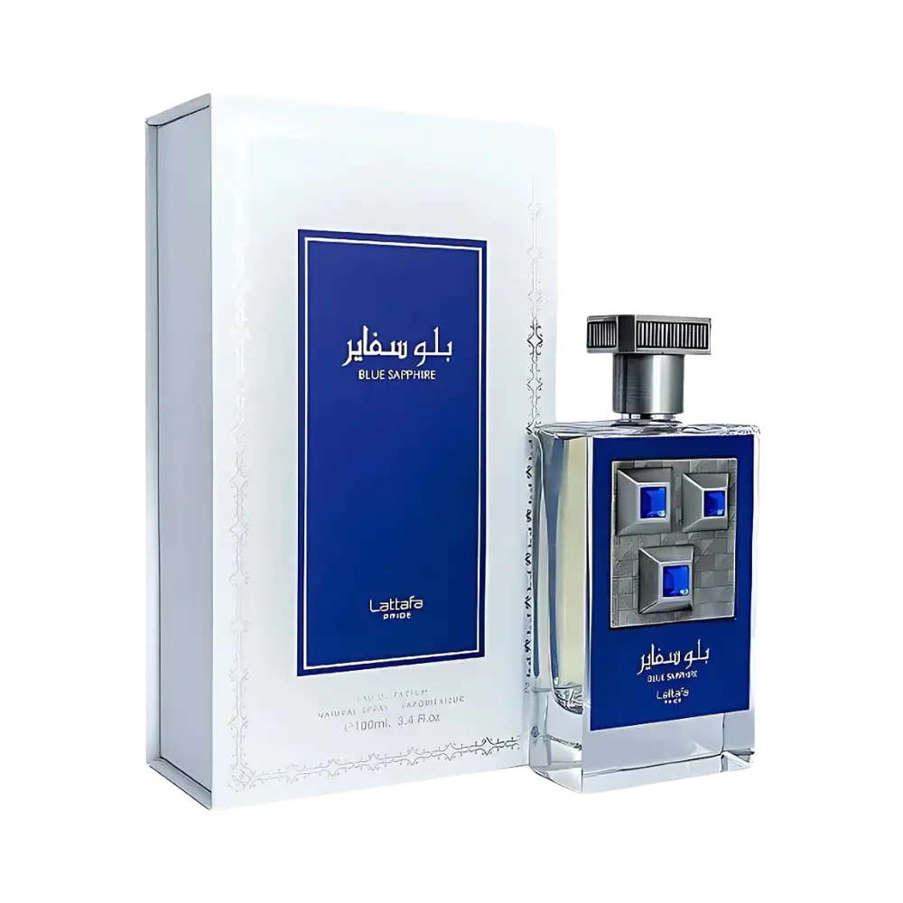 Lattafa Blue Sapphire Eau de Parfum Unissex - Lattafa 100ml - Universo do Perfume