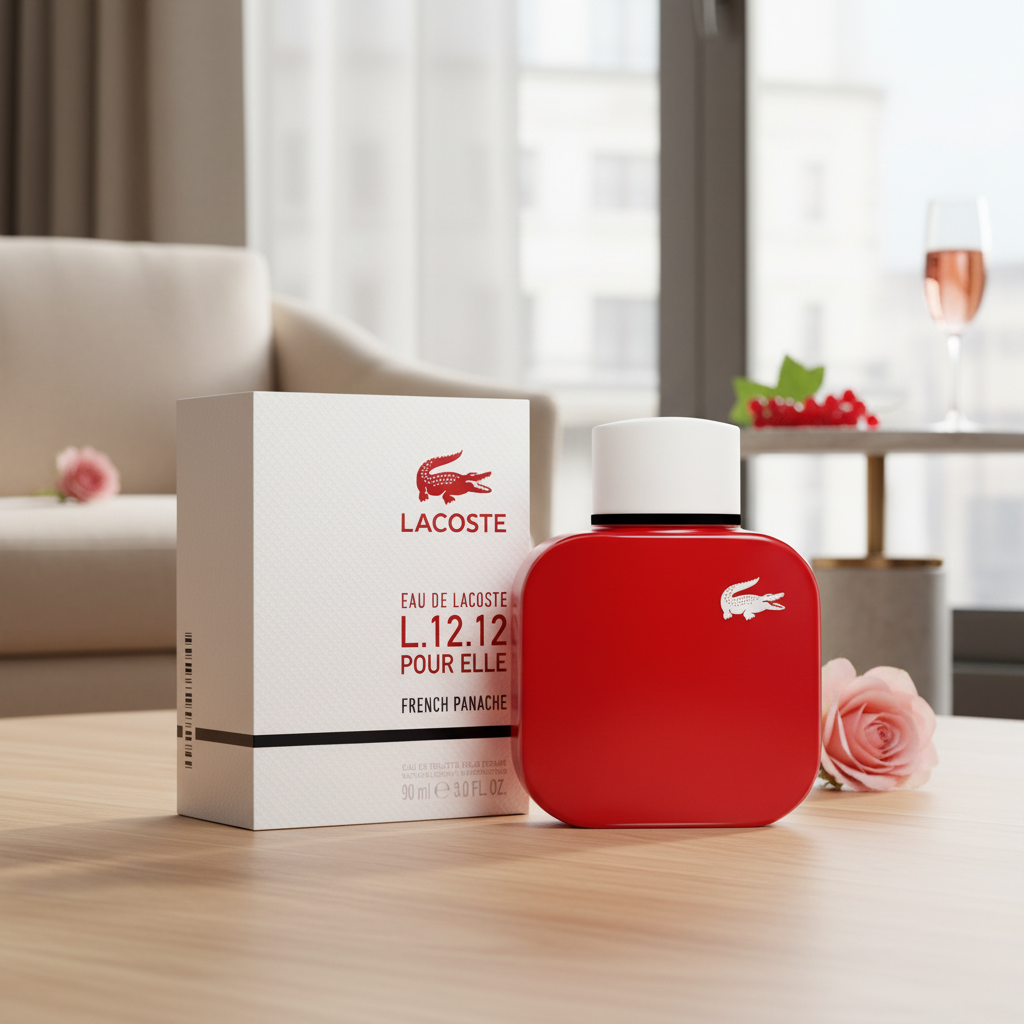 Eau de Lacoste L.12.12 Pour Elle French Panache Eau de Toilette Feminino - Lacoste - Universo do Perfume