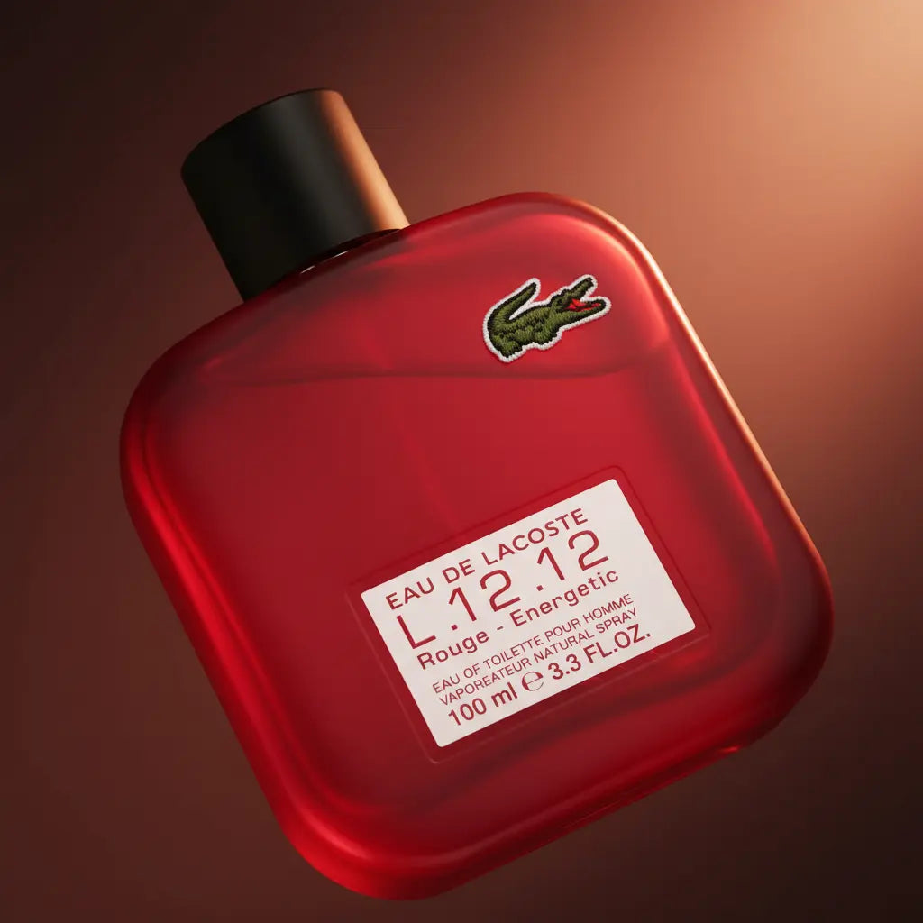 Eau de Lacoste L.12.12 Rouge Eau de Toilette Masculino - Lacoste - Universo do Perfume