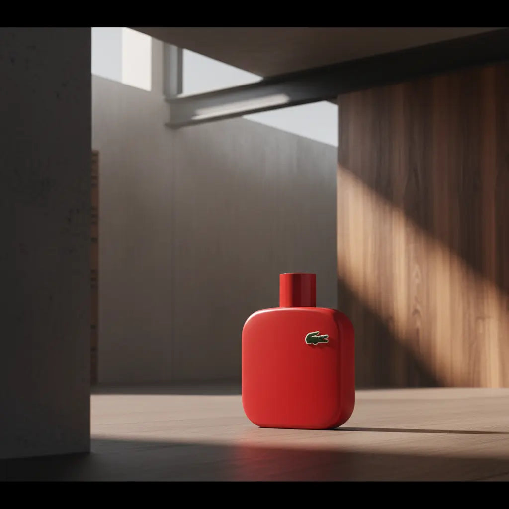 Eau de Lacoste L.12.12 Rouge Eau de Toilette Masculino - Lacoste - Universo do Perfume