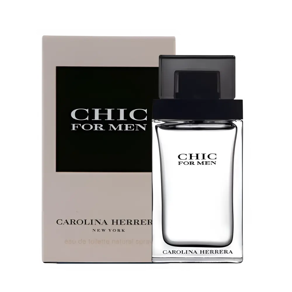 Chic For Men Eau de Toilette Masculino - Carolina Herrera - Universo do Perfume