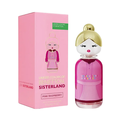 Sisterland Pink Raspberry Eau de Toilette Feminino - Benetton - Universo do Perfume