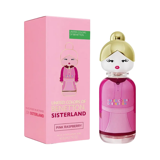 Sisterland Pink Raspberry Eau de Toilette Feminino - Benetton - Universo do Perfume