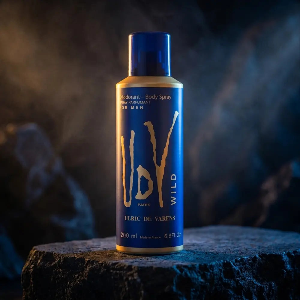 Desodorante UDV Wild Masculino 200ml - Ulric de Varens - Universo do Perfume