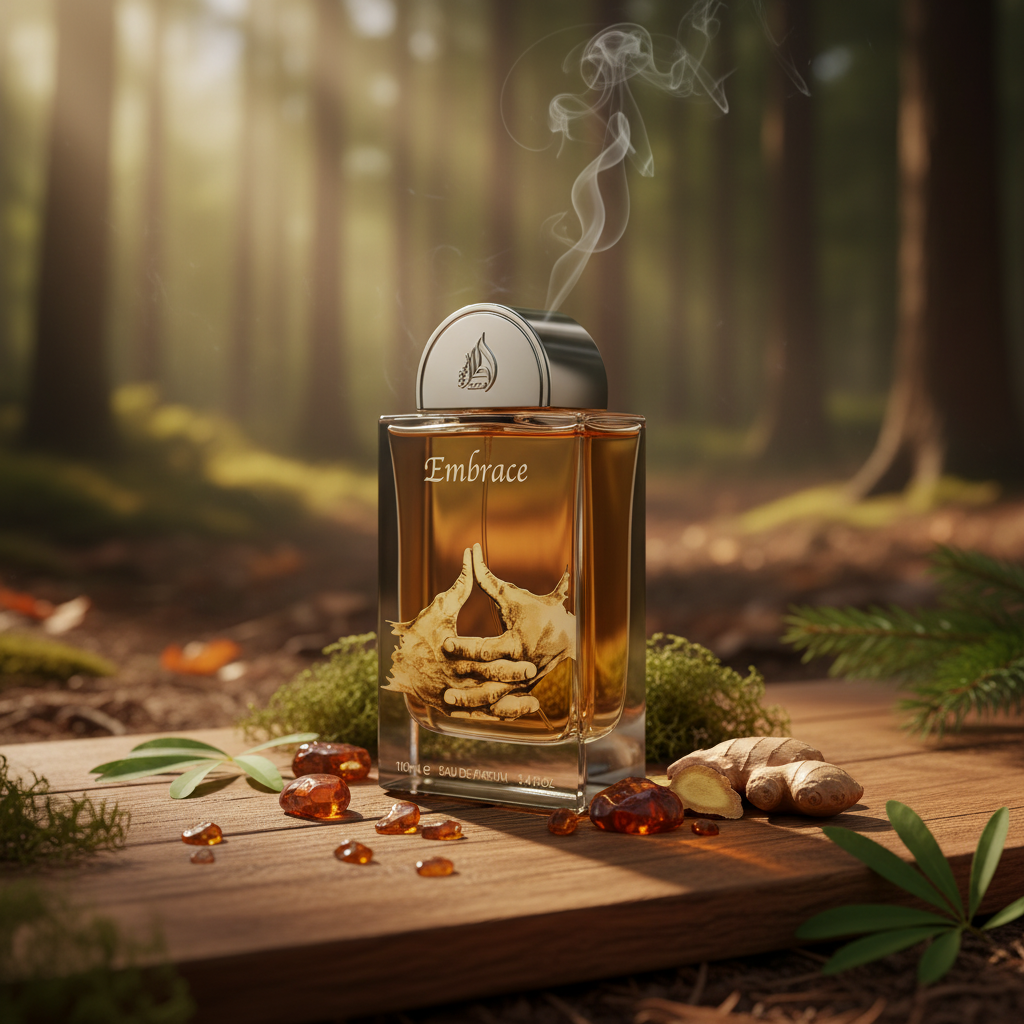 Perfume Embrace Eau de Parfum Unissex - Lattafa em composição olfativa inspirada na fragrância