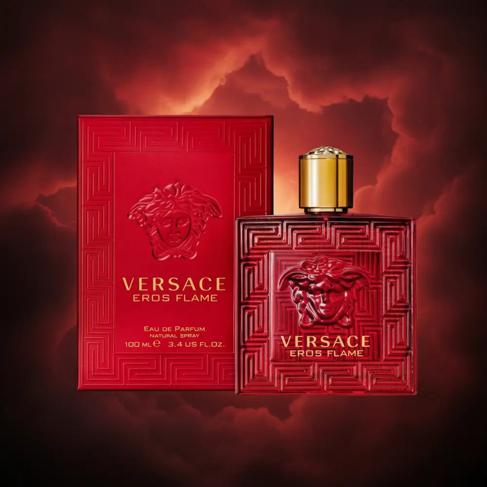 Eros Flame Eau de Parfum Masculino - Versace - Universo do Perfume