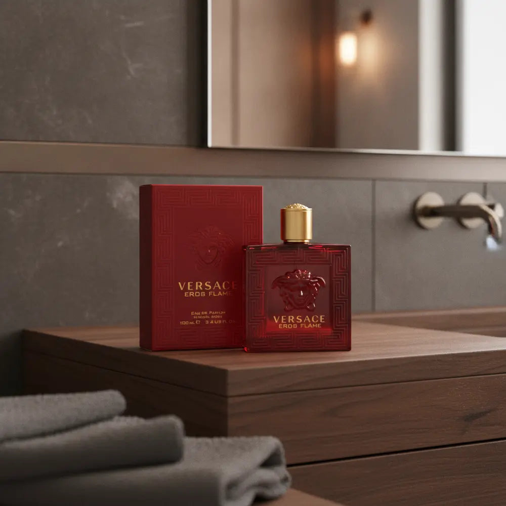 Eros Flame Eau de Parfum Masculino - Versace - Universo do Perfume