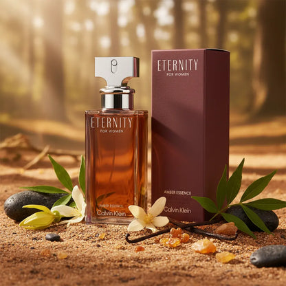 Eternity Amber Essence For Woman Parfum Intense Feminino - Calvin Klein - Universo do Perfume
